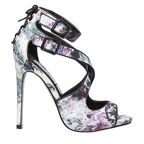 Steve Madden Multicolor Mastero Sandal Heels - Picture 2 of 7
